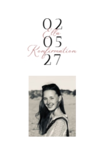 Ella Konfirmation design preview