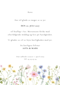 Asta & Mads Bryllup design preview