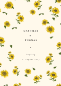 Mathilde & Thomas Bryllup design preview