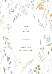 Ida & Eliot Bryllup design preview
