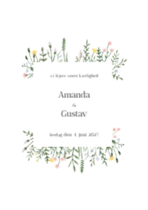 Amanda & Gustav Bryllup design preview