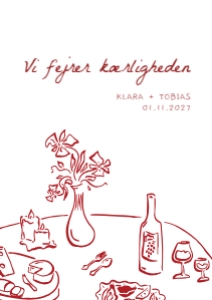 Klara & Tobias Bryllup design preview