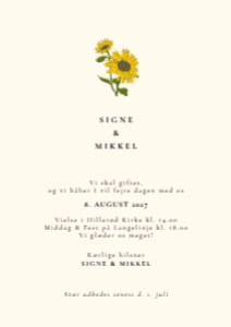 Signe & Mikkel Bryllup design preview