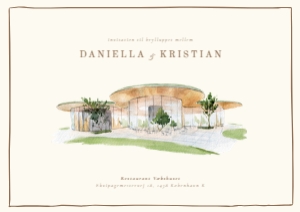 Restaurant Væksthuset Bryllup design preview