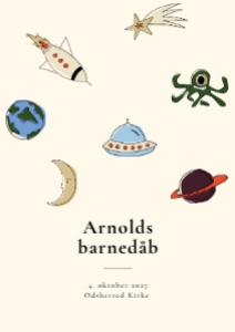 Arnold Barnedåbsinvitation: Arnold Barnedåb Invitation