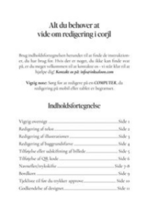 Eget Design Menukort design preview