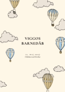 Viggo Barnedåbsinvitation: Viggo Barnedåb Invitation