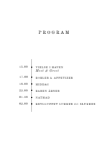 Holckenhavn Program design preview