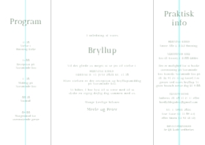 Merle & Peter Bryllup Portfals design preview