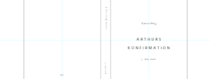 Arthur Konfirmation Bogomslag design preview