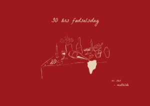 Mathilde Fødselsdag Invitation design preview