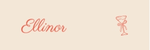 Ellinor Konfirmation Bordkort design preview