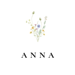 Anna & Noel 60x60 bordkort design preview