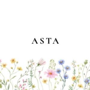 Asta & Mads bordkort design preview