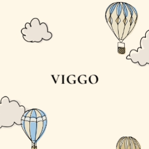 Viggo Barnedåb Bordkort 60x60: Viggo Barnedåb bordkort