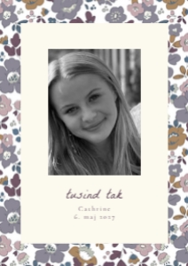 Cathrine Konfirmation Takkekort design preview