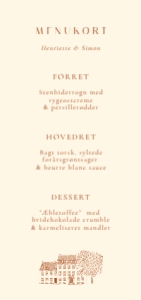 Raadvad Vandrehjem Menukort design preview