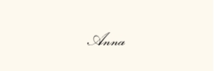 Anna & Jens Bryllup Bordkort 90x30 design preview