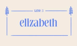 Flat Place card 10X6CM CA2: SEAFOODS THEME LONG MENU AND PLACE CARD TEMPLATE MENU TEMPLATE