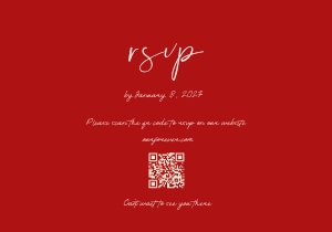 RSVP VN2 - 5x3.5: VIETNAMESE STYLE WEDDING SAVE THE DATE CARD TEMPLATE VIET WEDDING