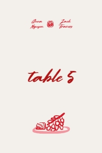 Table number card VN1 - 4x6: VIETNAM INSPIRED RED WEDDING TABLE NUMBER CARD TEMPLATE