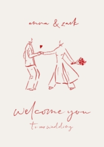 Welcome sign VN1 - A1: VIETNAMESE TRADITION WEDDING WELCOME SIGN TEMPLATE