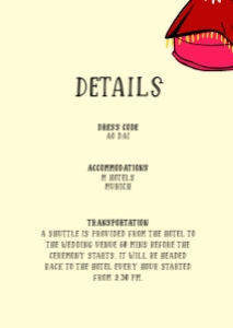 Details card VN5 - A6: VIETNAM WEDDING INVITATION WITH RED BOXES IN BRIDAL PROCESSION