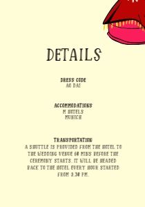 Details card VN5 - 3.5x5: VIETNAM WEDDING INVITATION WITH RED BOXES IN BRIDAL PROCESSION