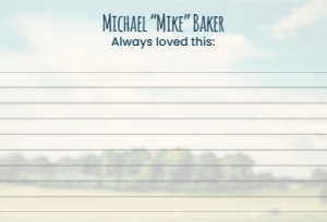 Golf Memorial Share A Memory Template: Golf Share A Memory Card Template - Editable 6x4" Corjl Digital D