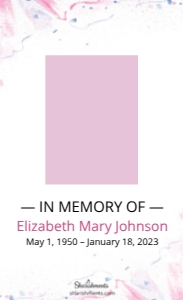 Butterfly Memorial Prayer Card Template: Butterfly Prayer Card Template  Editable Funeral Prayer Card