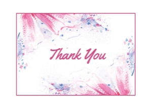 Butterfly Thank You Card Template: Butterfly Thank You Card, Memorial Thank You, Celebration of Life