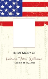 Veteran Prayer Card Template: Veteran Funeral Prayer Card Template, Memorial Keepsake