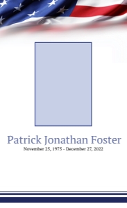 Flag Funeral Prayer Card Template, Patriotic Memorial Keepsake design preview
