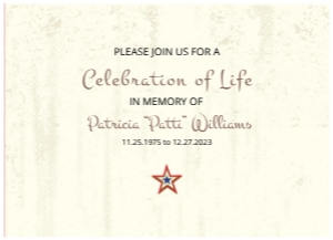 Veteran Invitation Template: Veteran Funeral Invitation Template, Memorial Celebration of Life