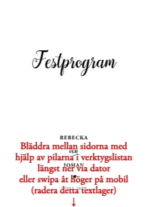 Festprogram Litet BR007 design preview