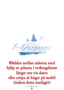 Festprogram Litet BR008 design preview