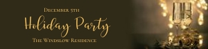 Holiday Party - champagne gold design preview