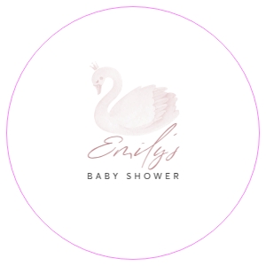 CUP CAKE SWAN: BABY SHOWER BUNDLE_PINK SWAN