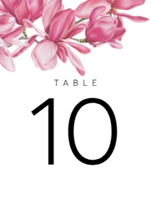 MAGNOLIAS TABLE NUMBERS: WEDDING BUNDLE MAGNOLIAS