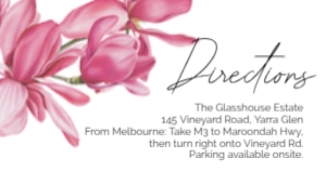 MAGNOLIAS DIRECTION CARD: WEDDING BUNDLE MAGNOLIAS