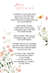 Lola Details: Lola Invitation