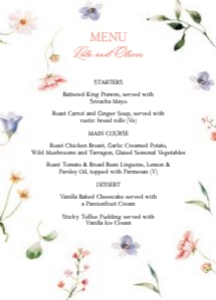 Lola Menu: Lola Invitation