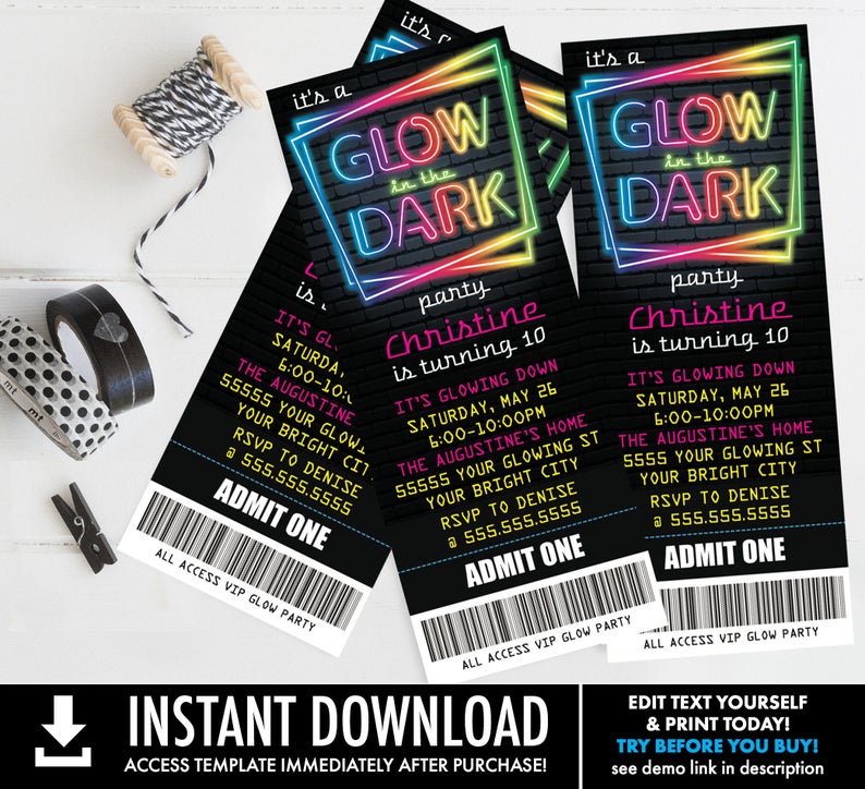 free-glow-in-the-dark-birthday-invitation-templates-party-invite