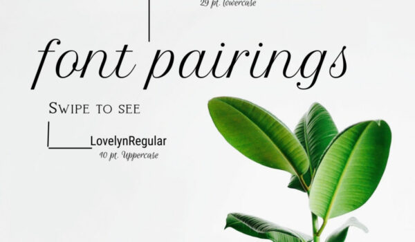 Classic Font Pairings