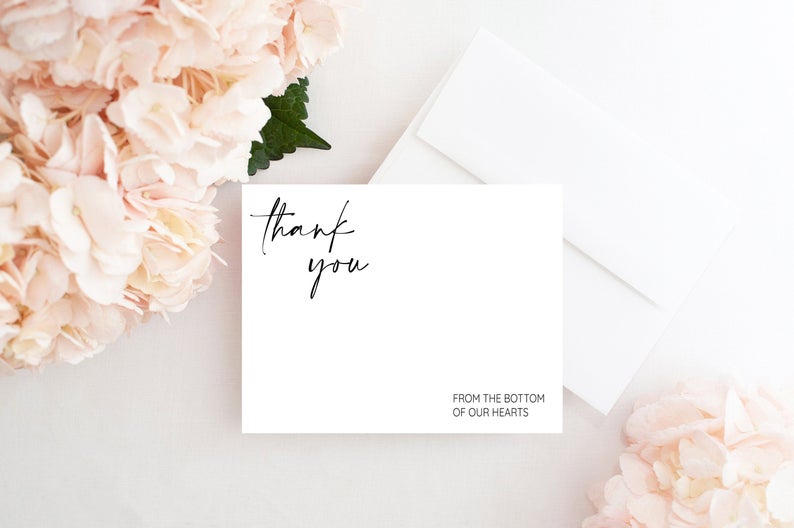 Thank You Card Template – Modern