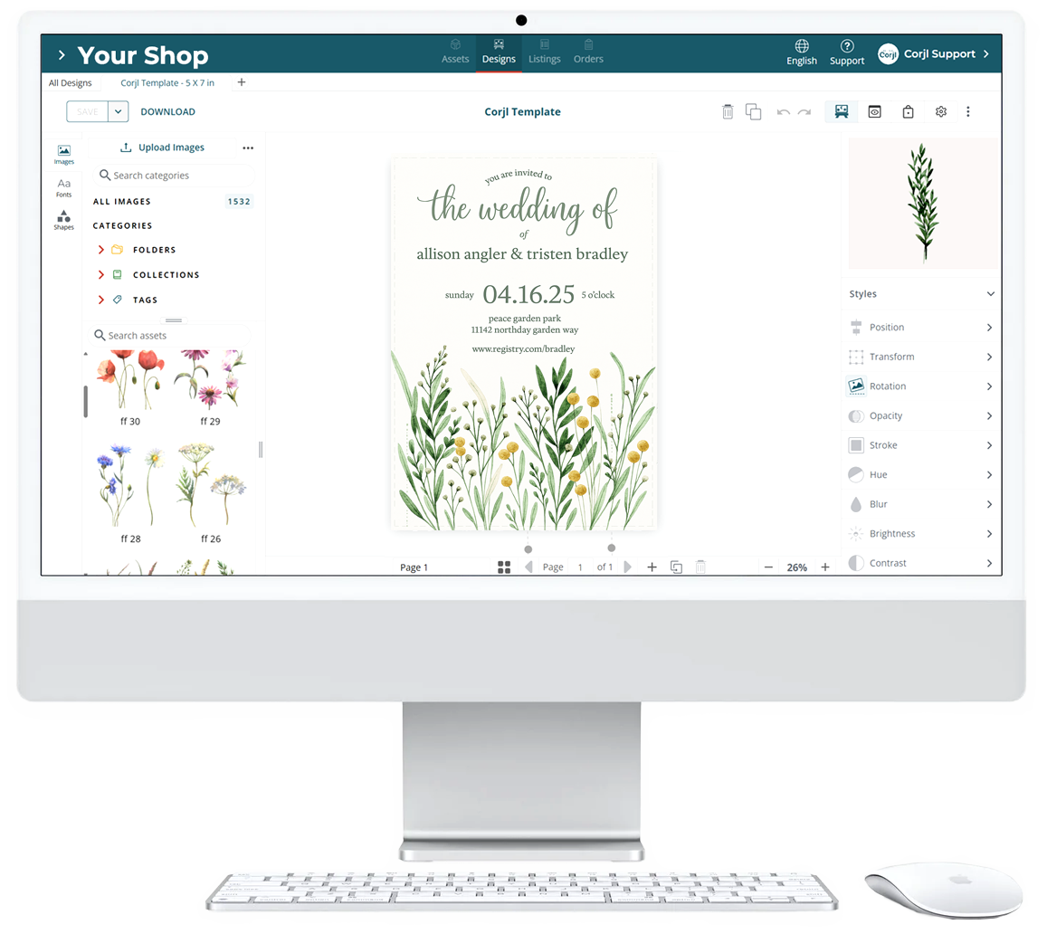 Corjl is built for designers to scale