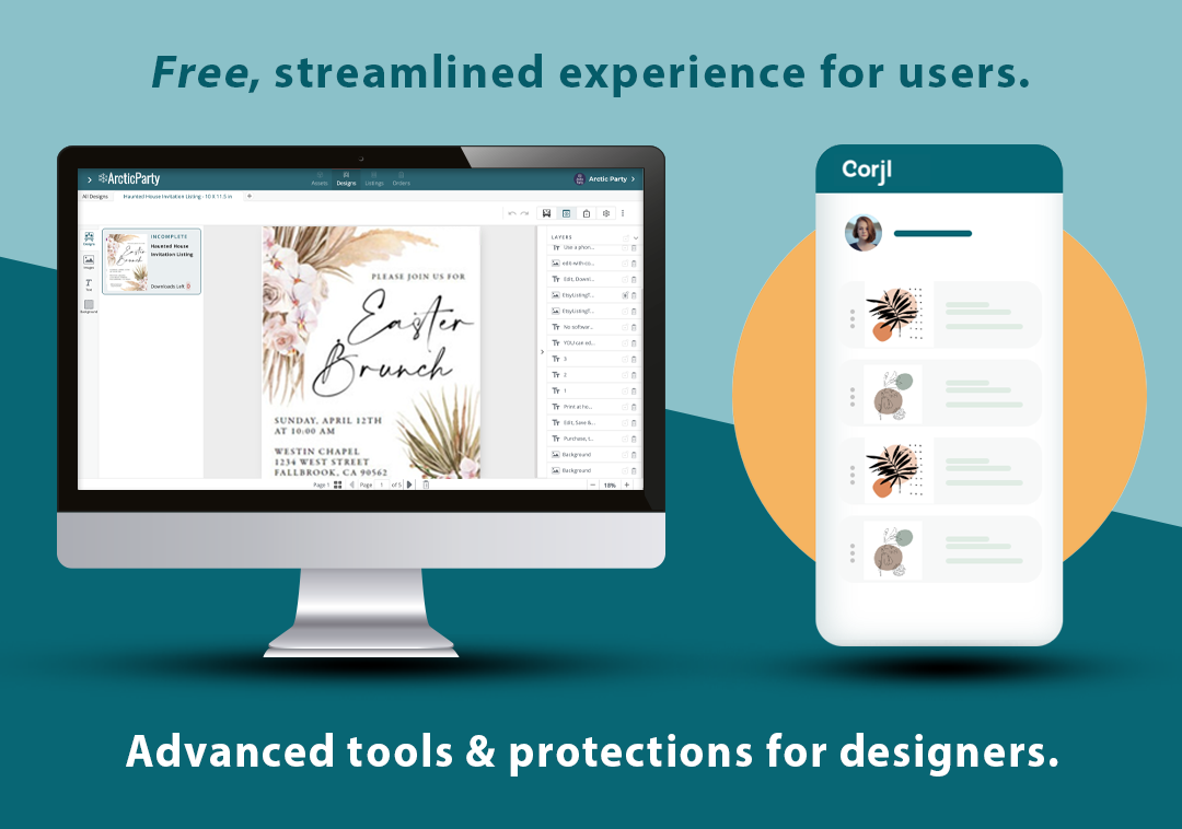 Corjl is a great Canva alternative. It's free & streamlined users and advanced for designers.